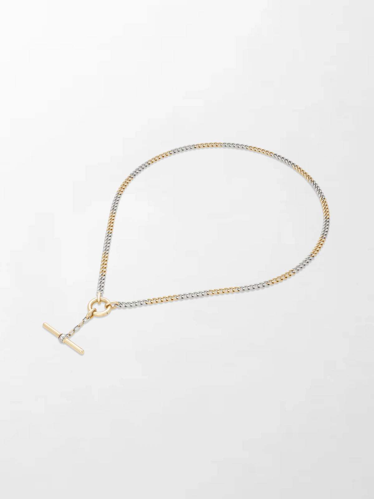 White and Gold T-Bar