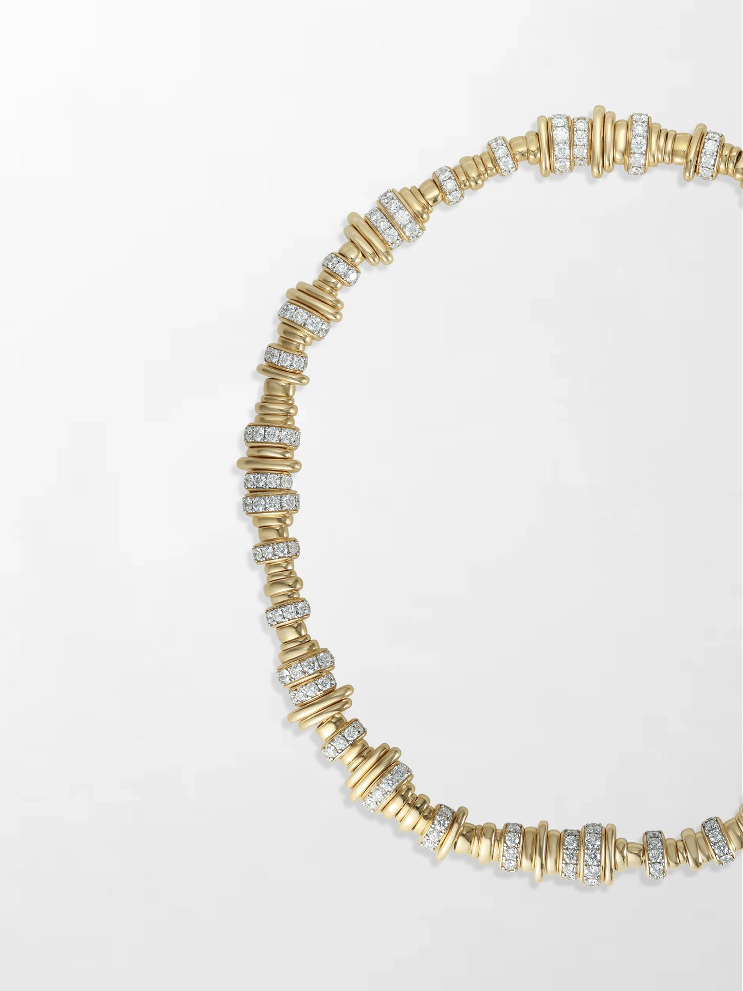 Rondelle Diamond Necklace
