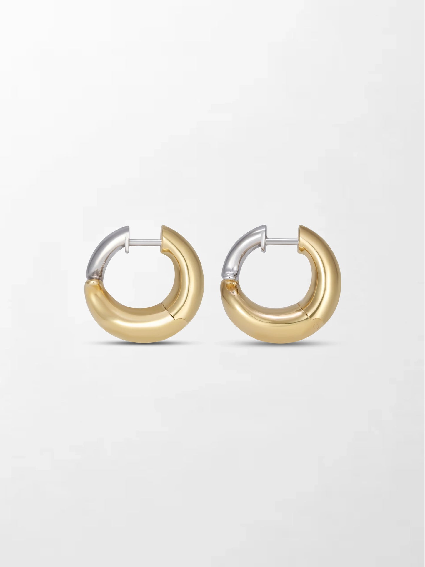 Twin Gold Flick Earring 18K
