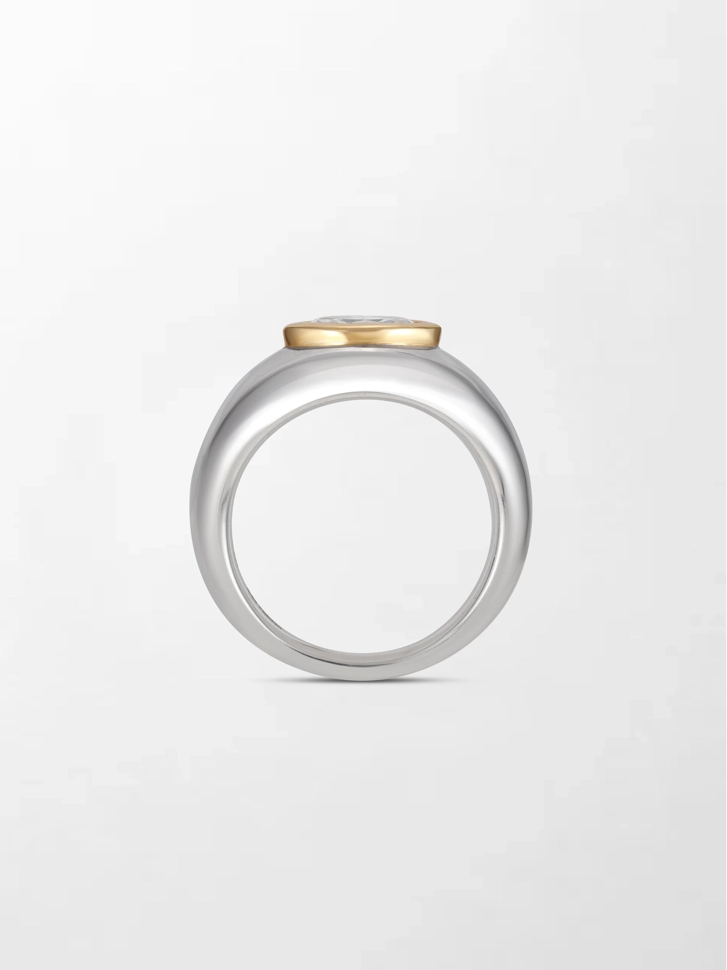 Marquise Duo-Tone Ring