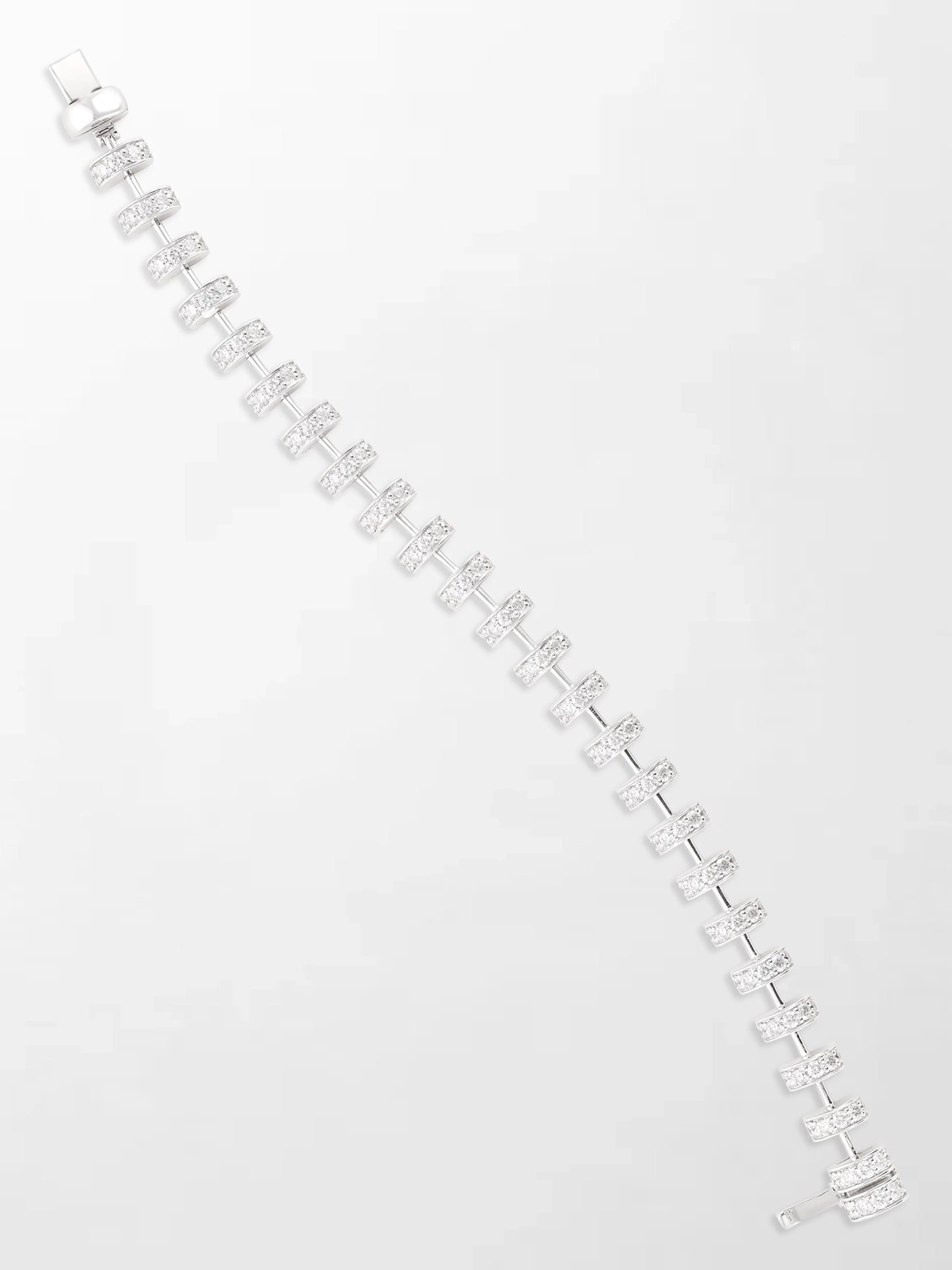 Snow Rondelle Bracelet