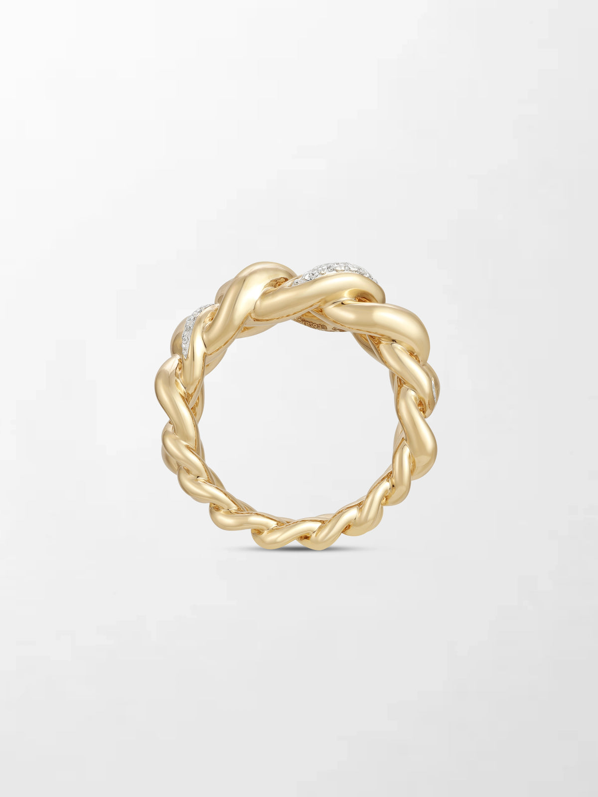 Cuban Pavé Diamond Band