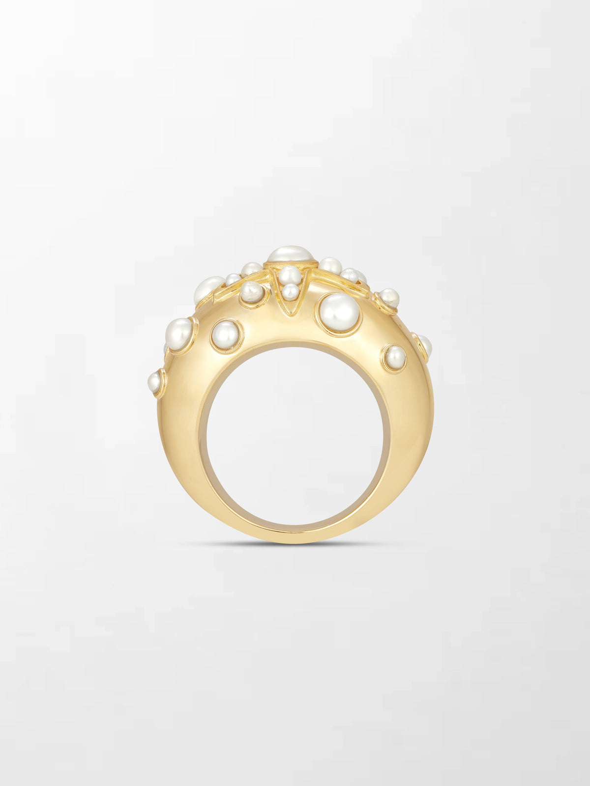 Pearl Reef Gold Ring