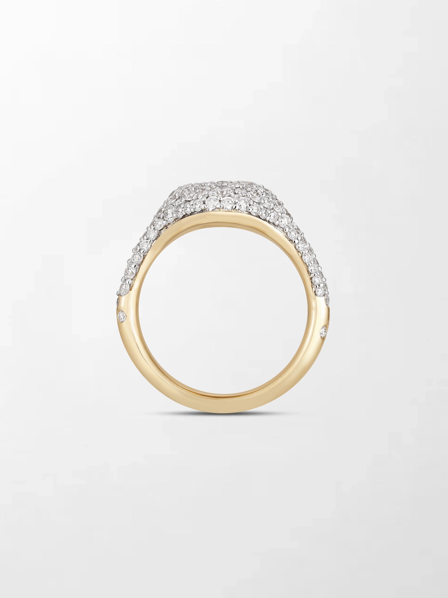 Dome Pave Ring