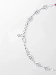 Scarlet Ruby & Diamond Necklace