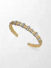 Gold Rondelle Bracelet