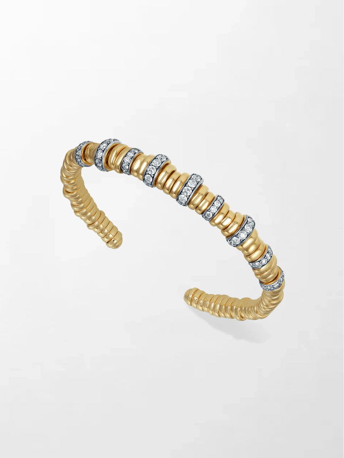 Gold Rondelle Bracelet