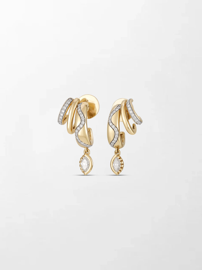 Serpent Claw Earring