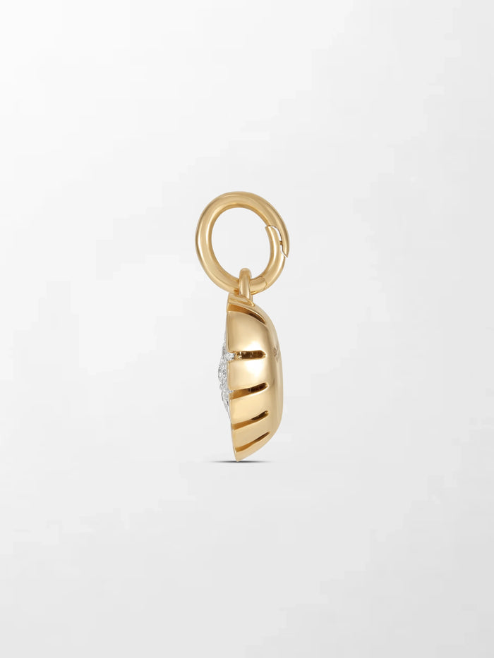 Split Bezel Heartlight Pendant