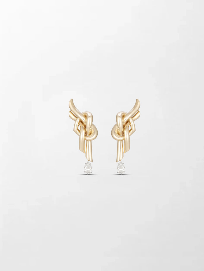 Heart Knot Earring