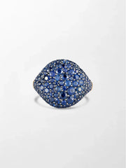 Sapphire Plush Ring