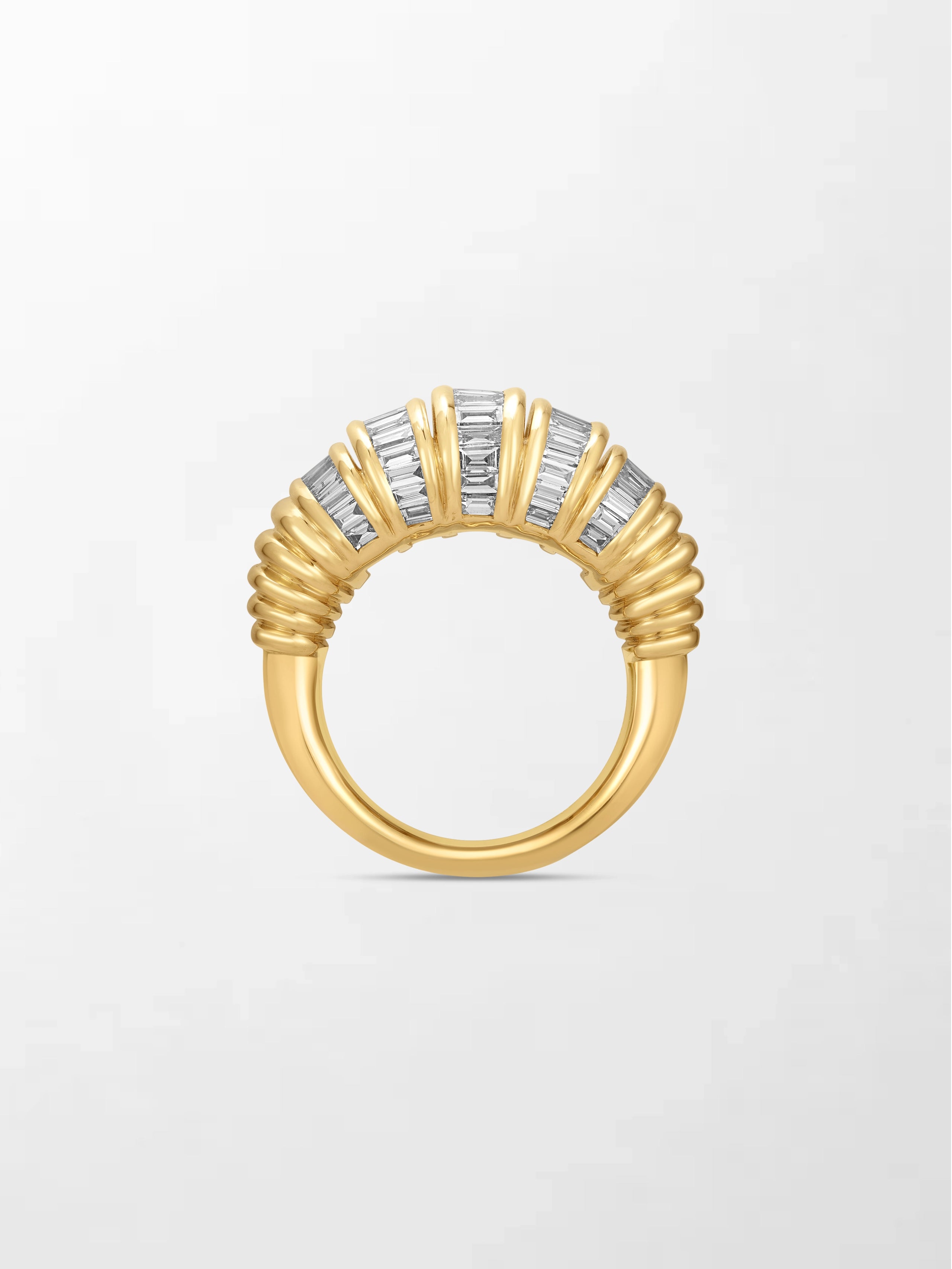 Tapered Baguette Ring