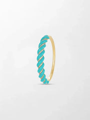 Turquoise Hinged Bracelet