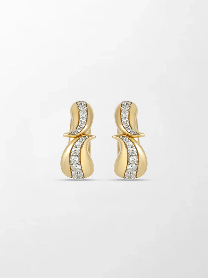Radiant Line Flick Earrings
