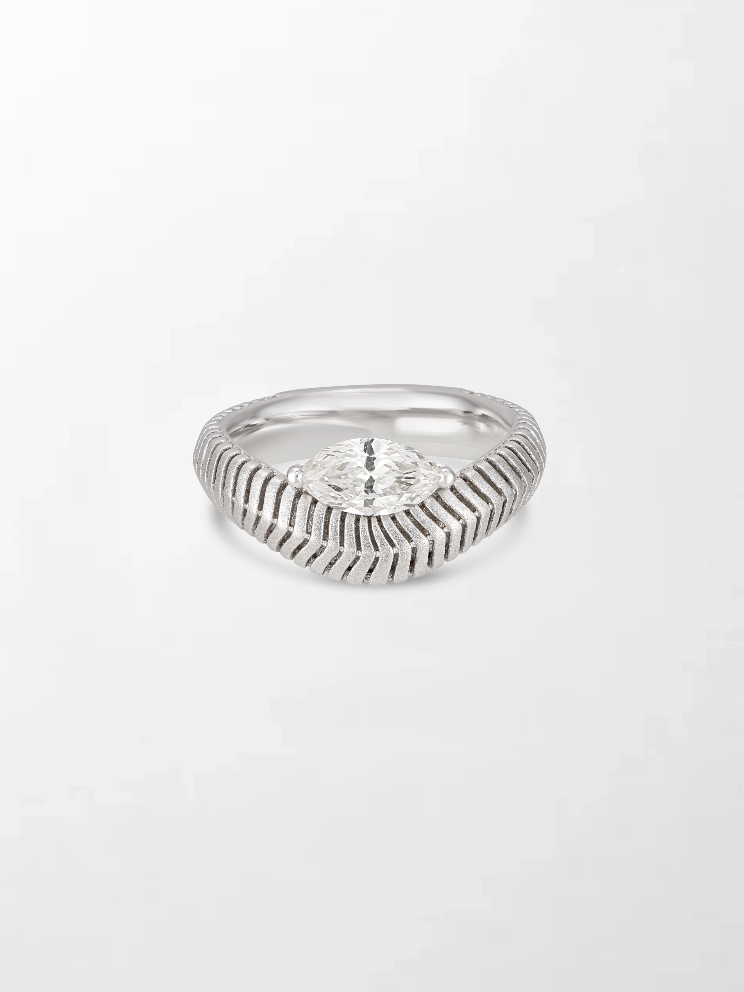 Marquise Wave Ring