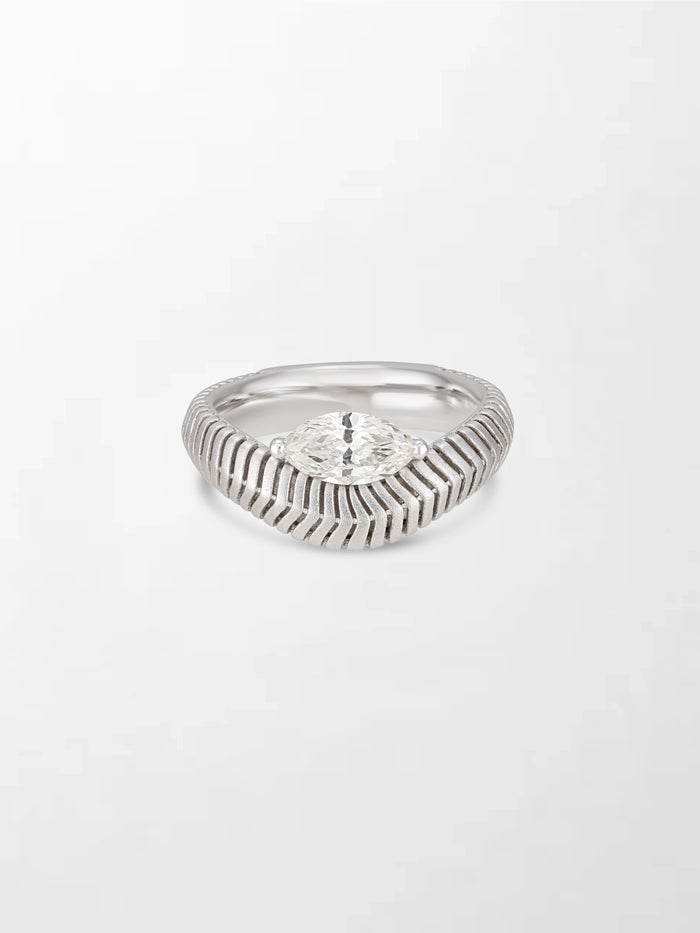 Marquise Wave Ring
