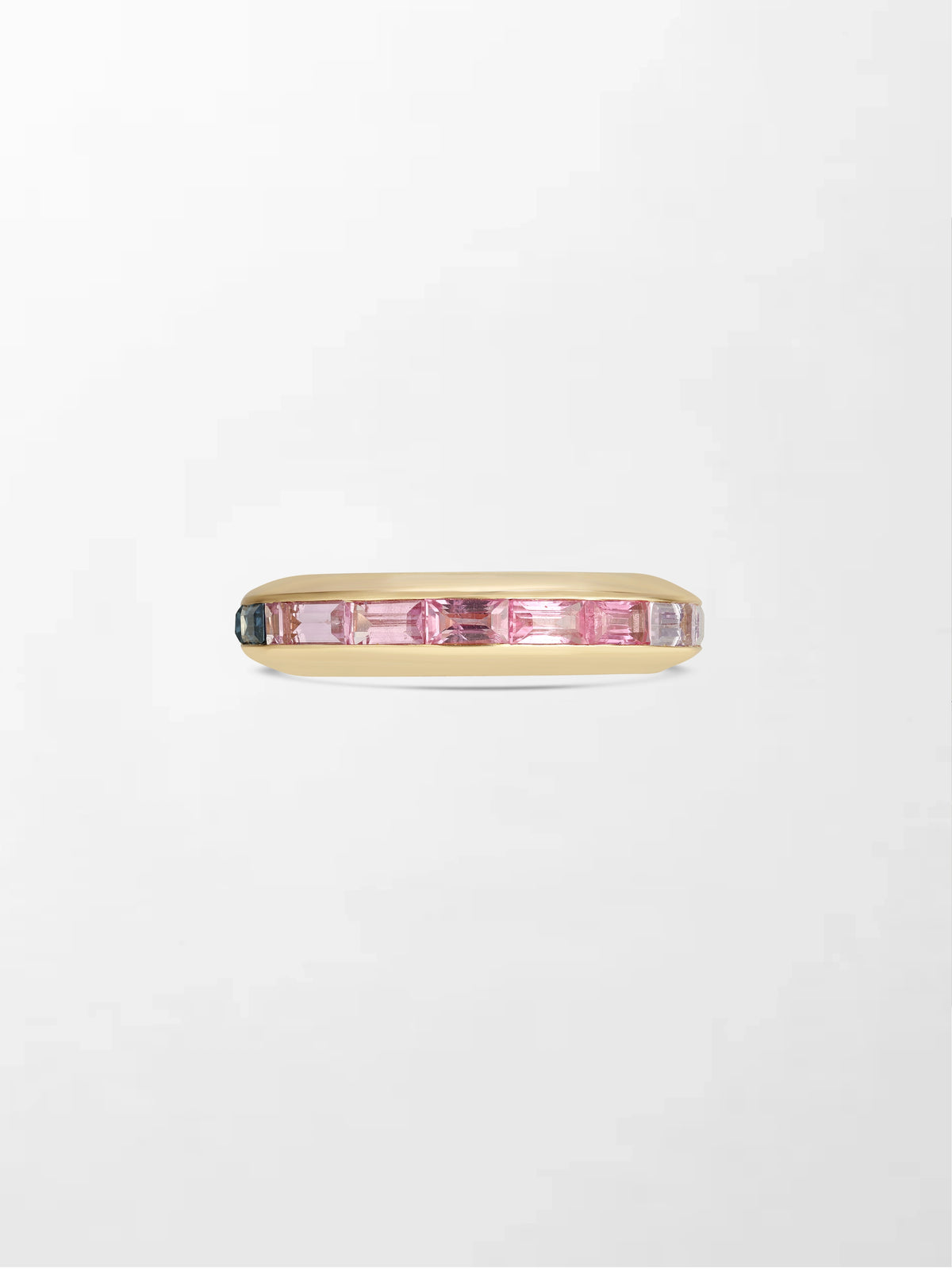 Multi Sapphire Sphere Ring