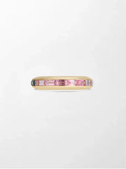 Multi Sapphire Sphere Ring