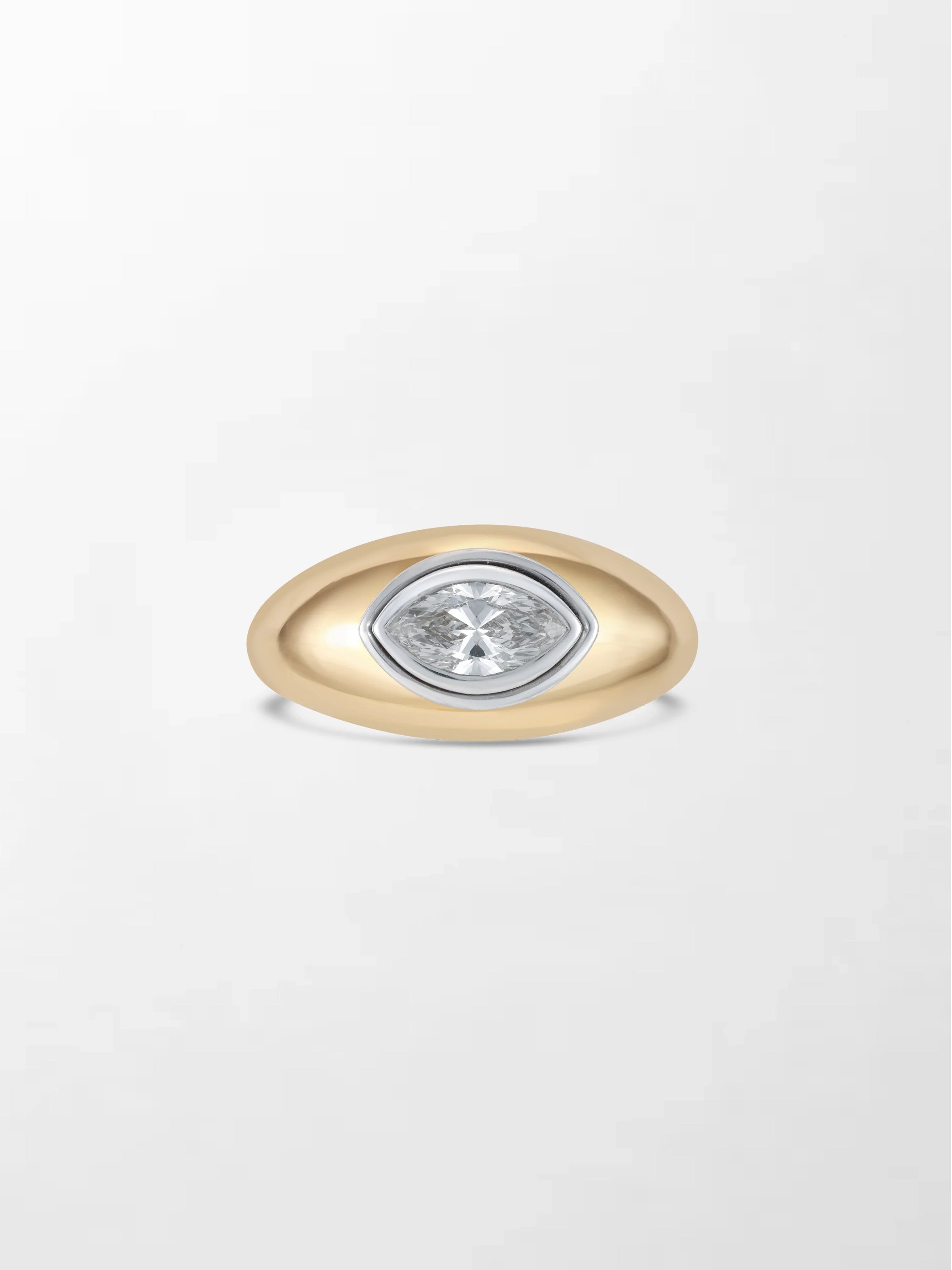 Marquise Canvas Ring