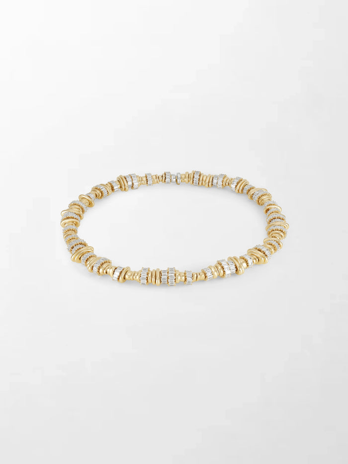 Rondelle Baguette Necklace