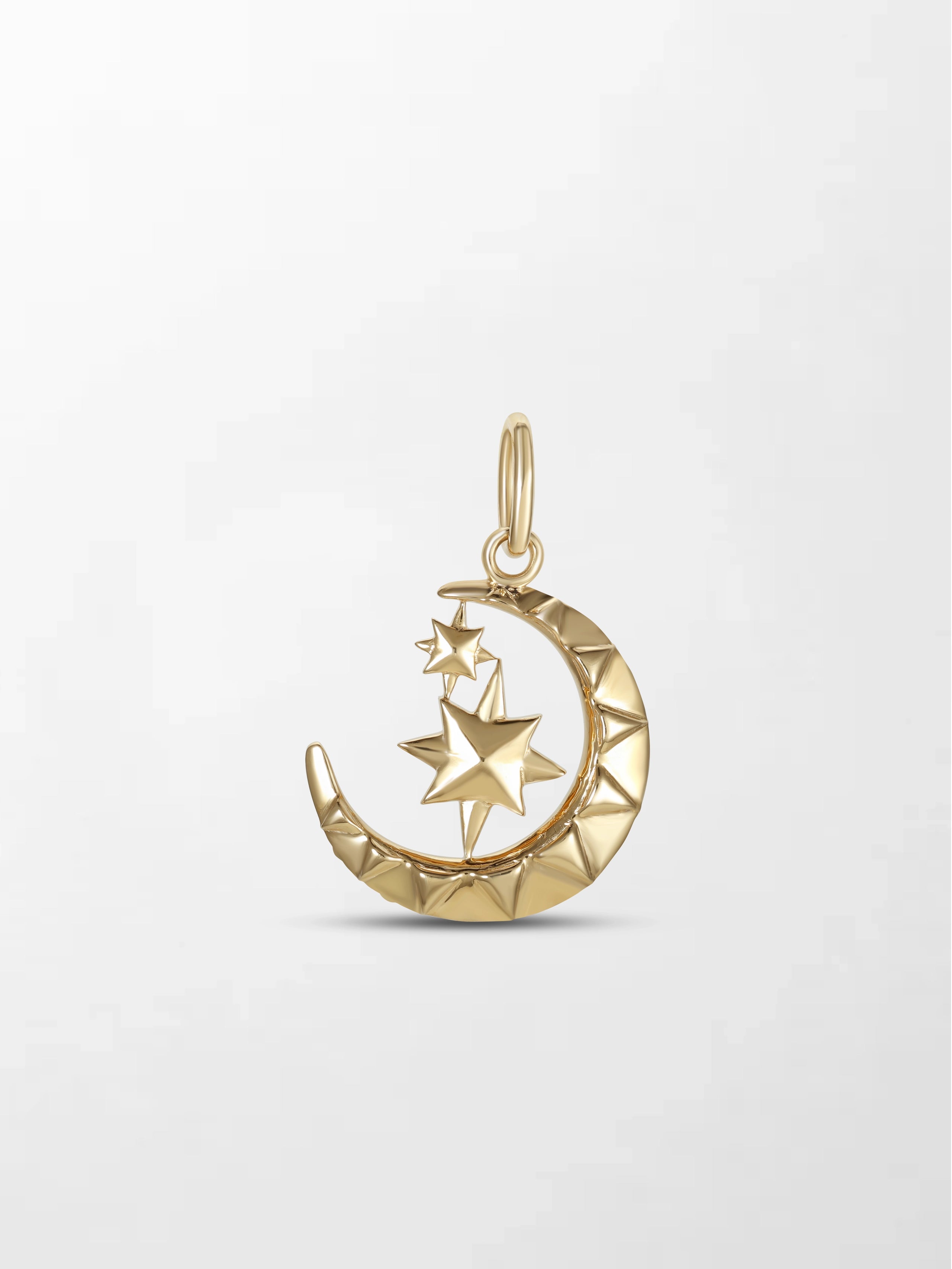 Starlit Moon Diamond Multiwear Pendant