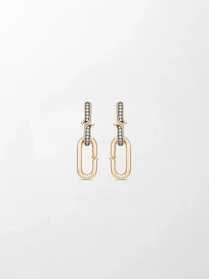 Midnight Flick Entwine Earrings