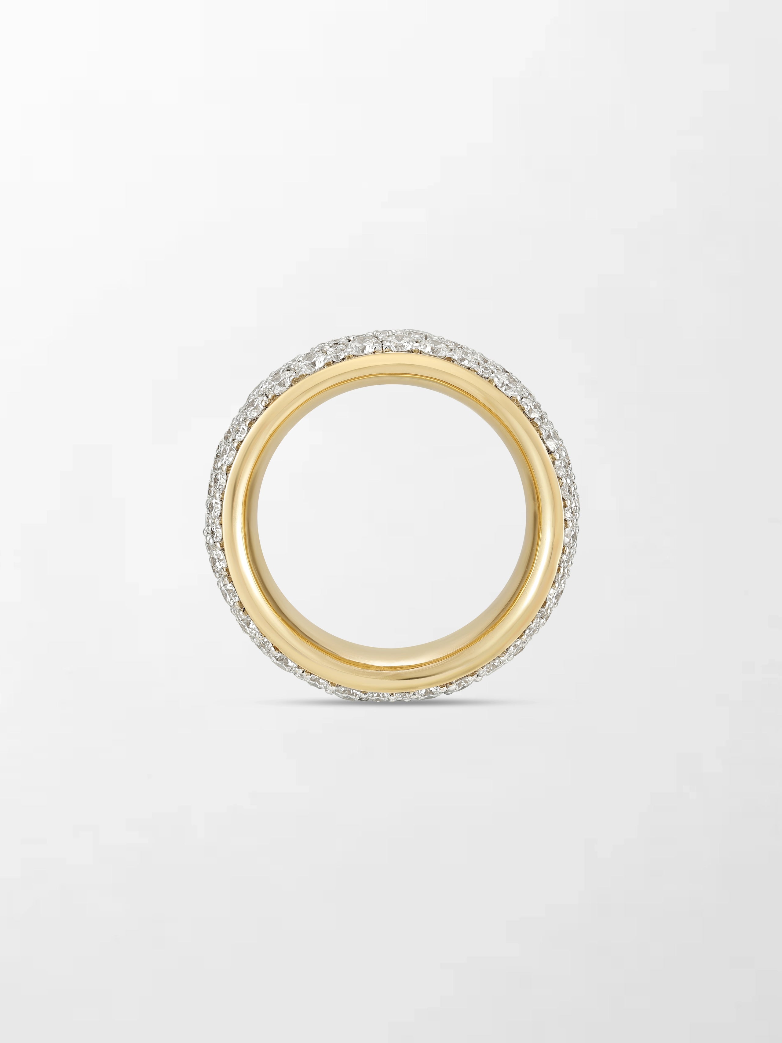 Classic Diamond Gold Band