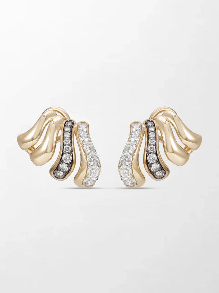 Wave Claw Earring