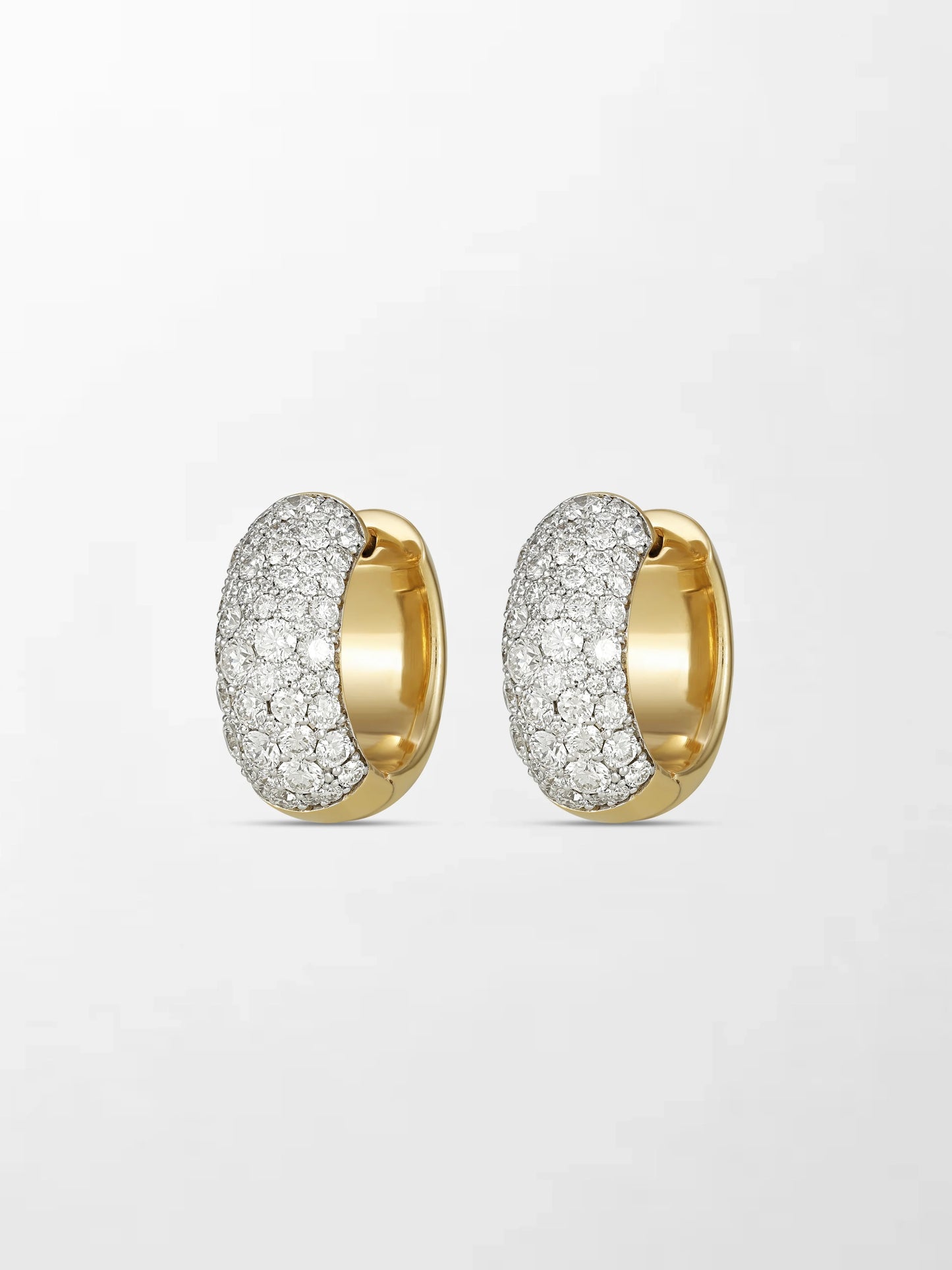 Classic Diamond Hoop