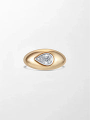 Pear Canvas Ring
