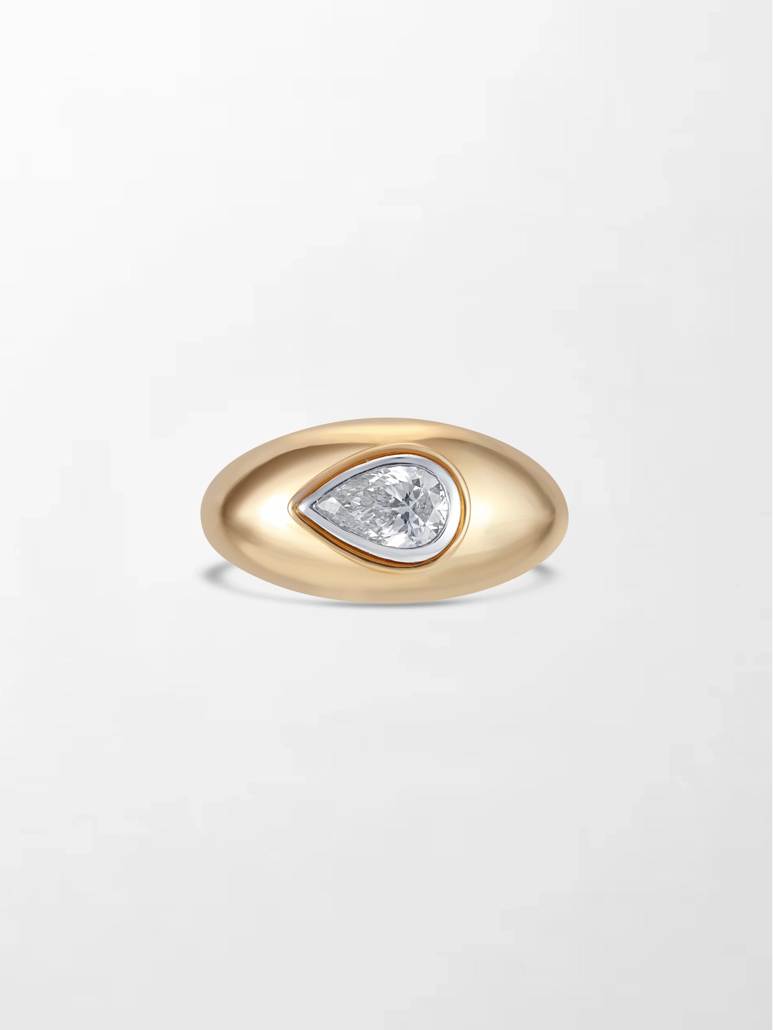 Pear Canvas Ring