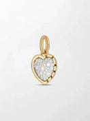 Split Bezel Heartlight Pendant