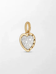 Split Bezel Heartlight Pendant