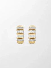 Baguette Hinge hoops