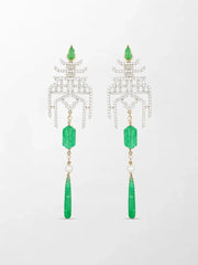 Moon Gate Chandelier Earring