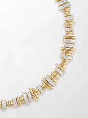 Rondelle Baguette Necklace