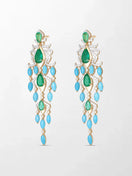 Azure Court Turquoise Chandelier