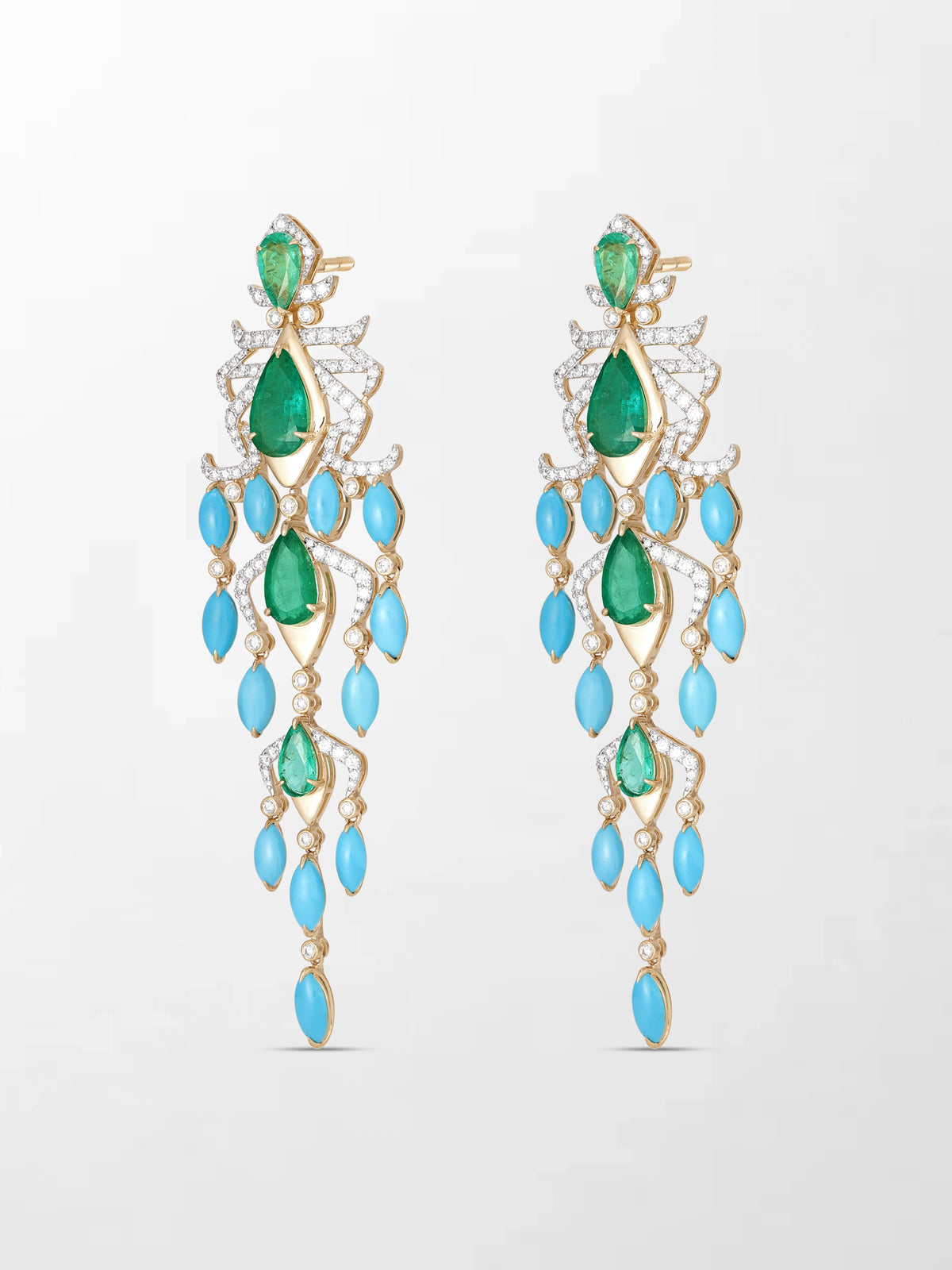 Azure Court Turquoise Chandelier