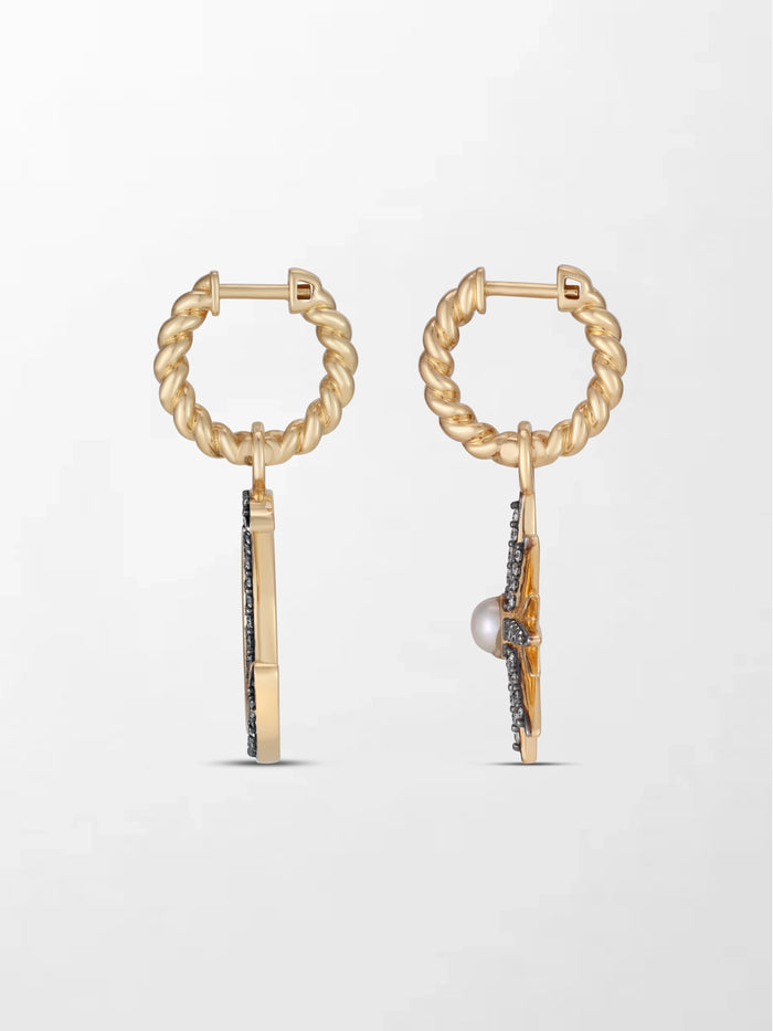 Moon & Star Earrings