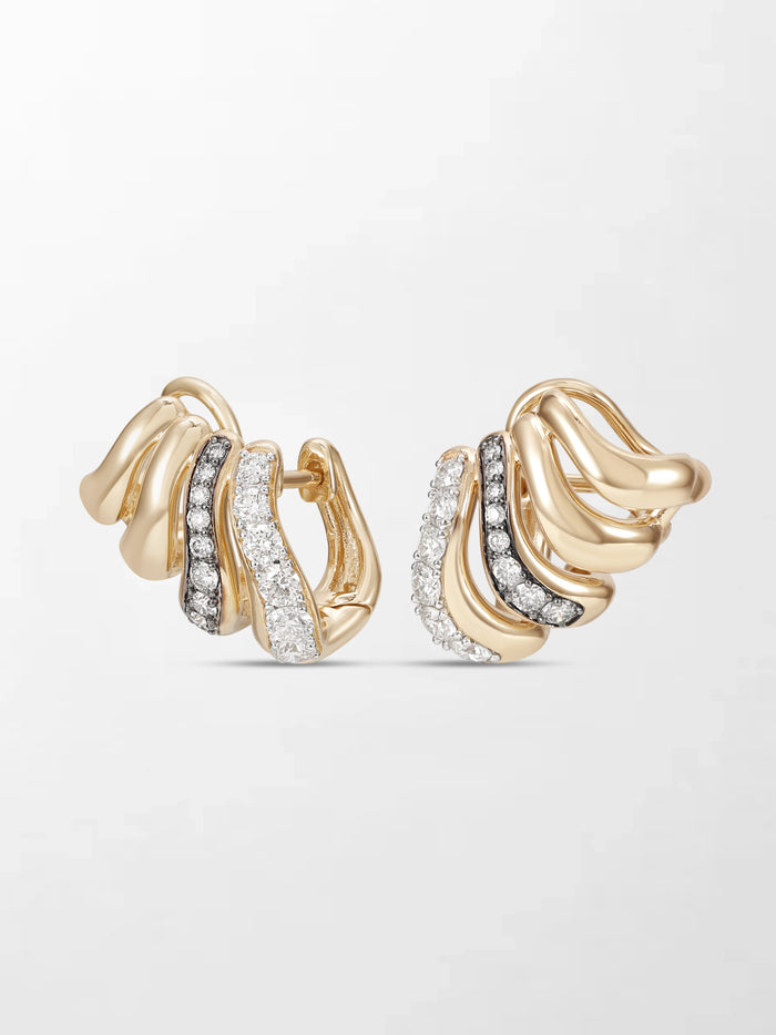 Wave Claw Earring