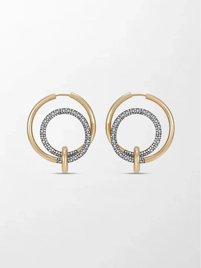 Hoop Drop Earrings