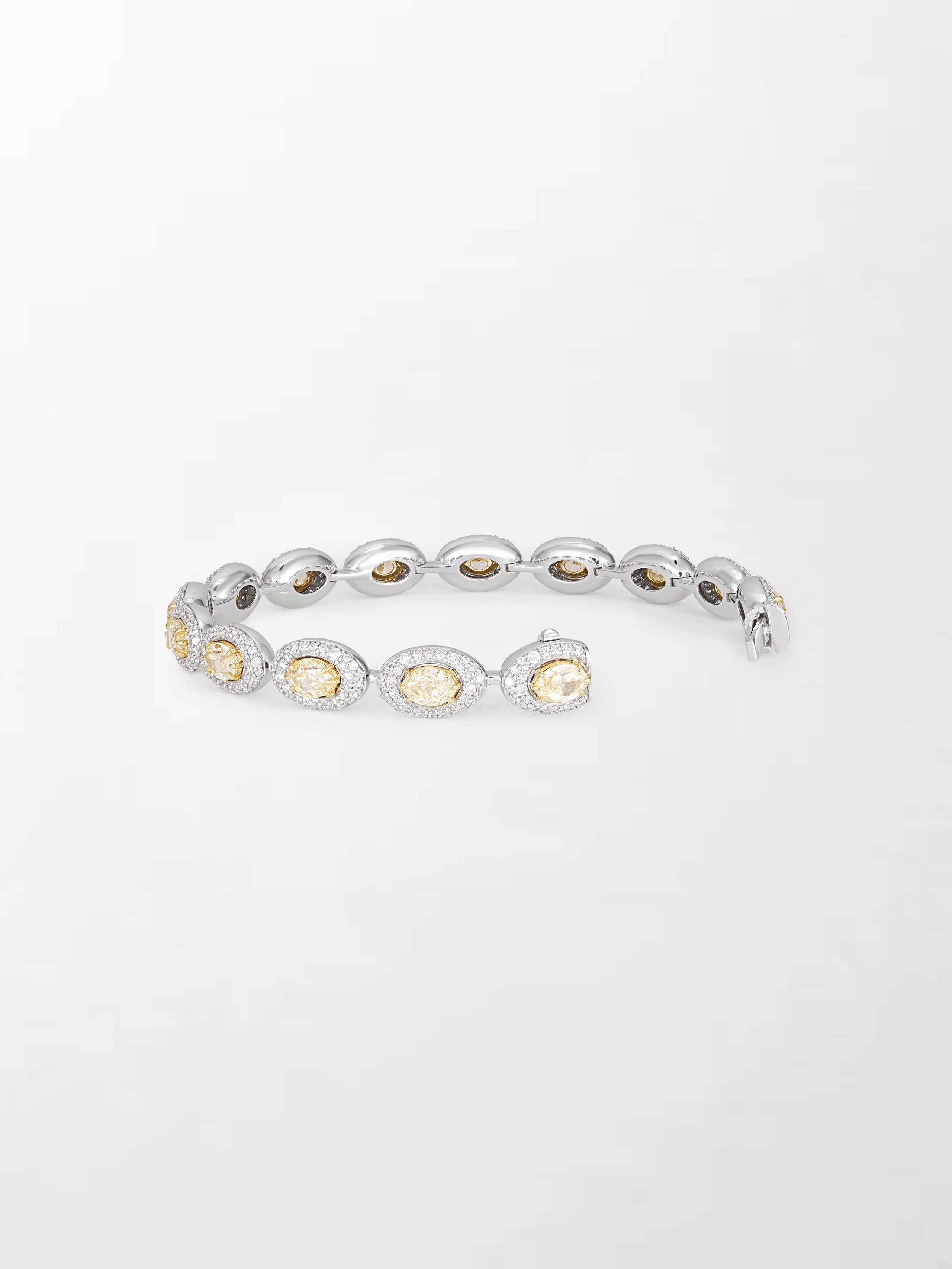 Yellow Diamond Bracelet