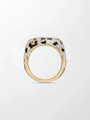 Leopard Diamond Ring