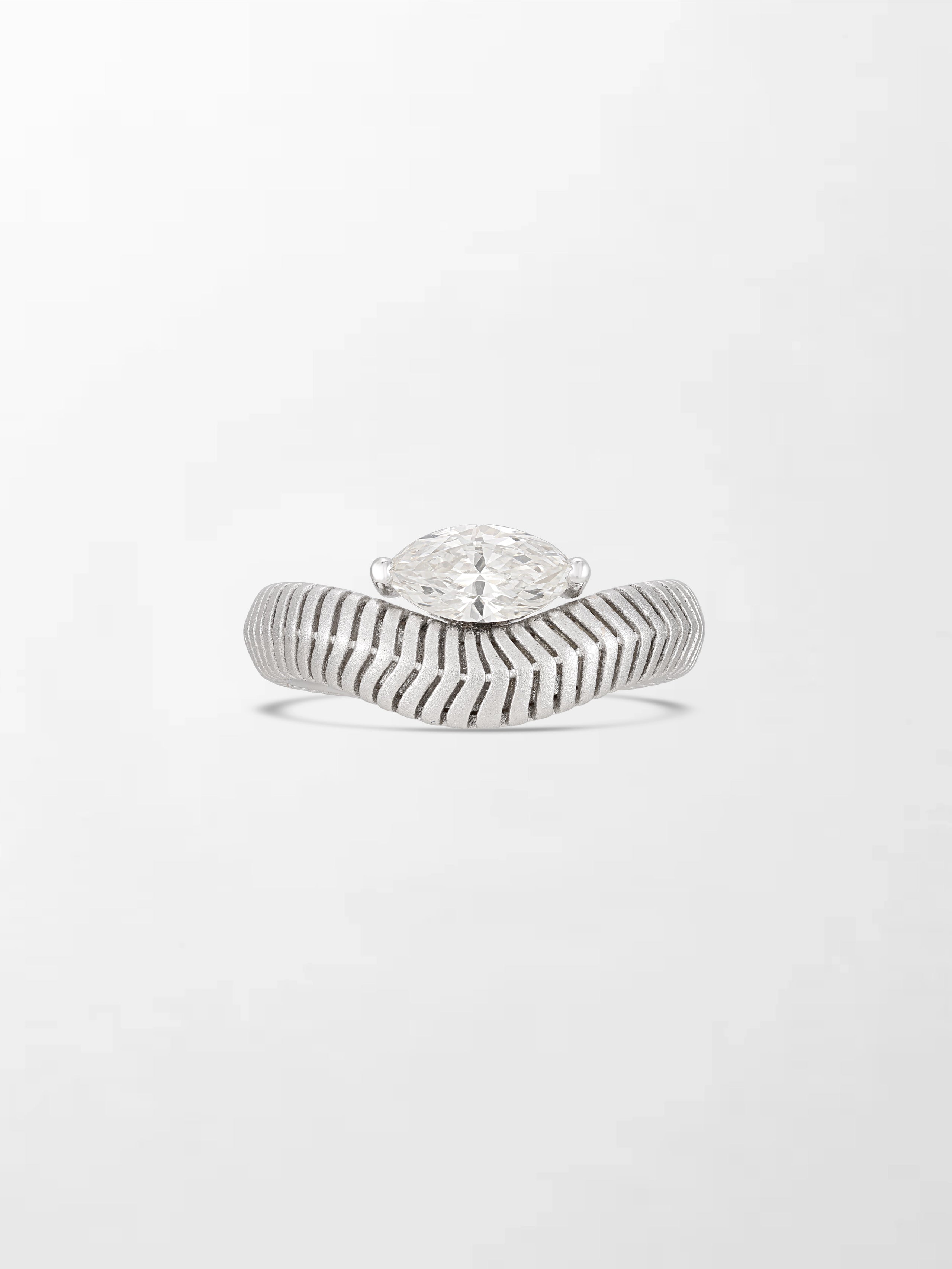 Marquise Wave Ring