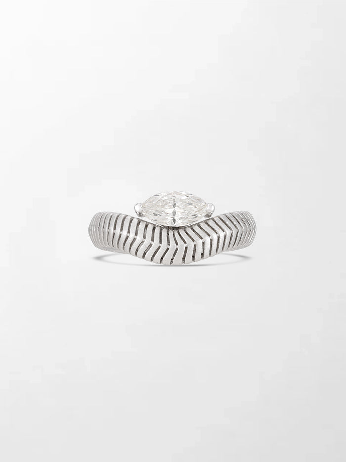 Marquise Wave Ring
