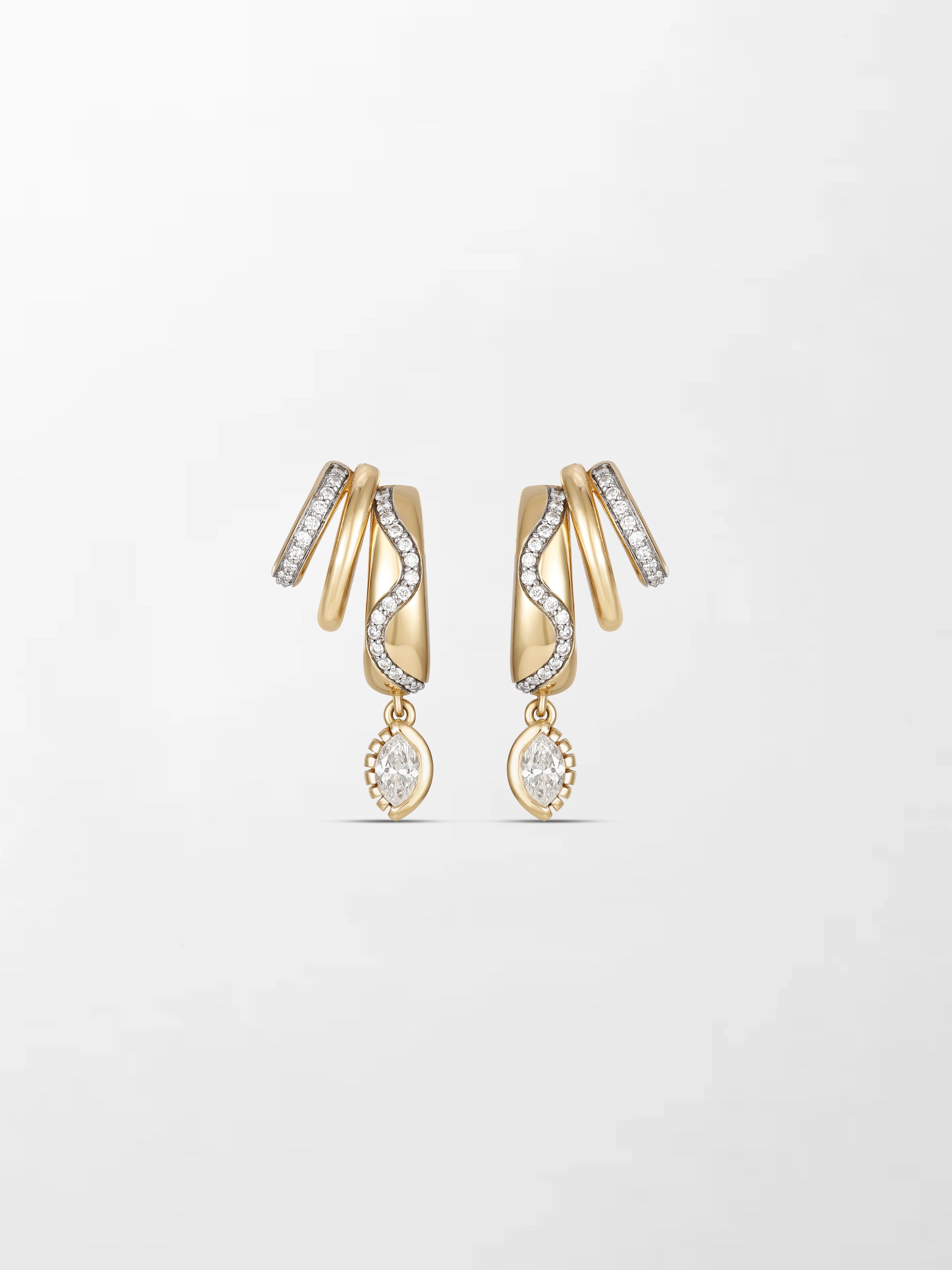 Serpent Claw Earring