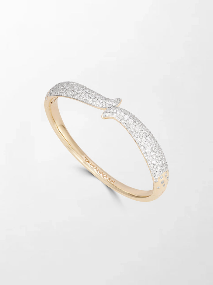 Pave Flick Diamond Bracelet