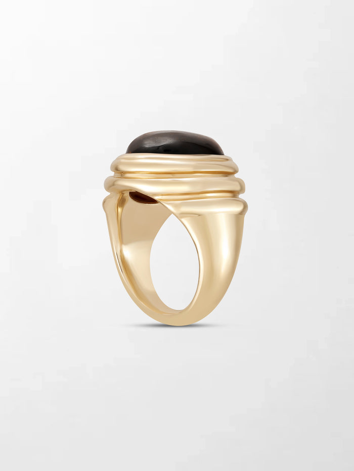 Tiger's Eye Gold Ring