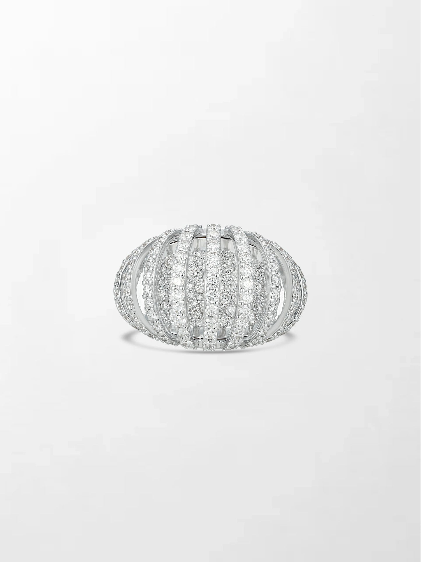 Tapered Diamond Ring