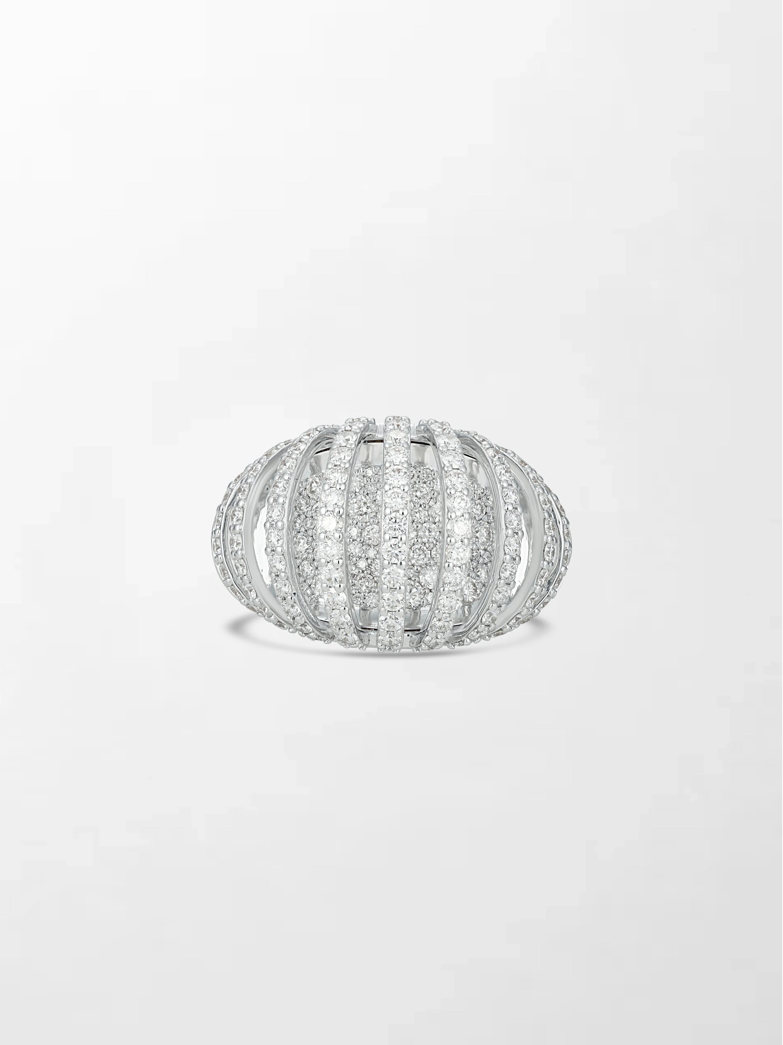 Tapered Diamond Ring